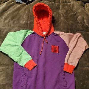Teddy Fresh Color Block Hoodie